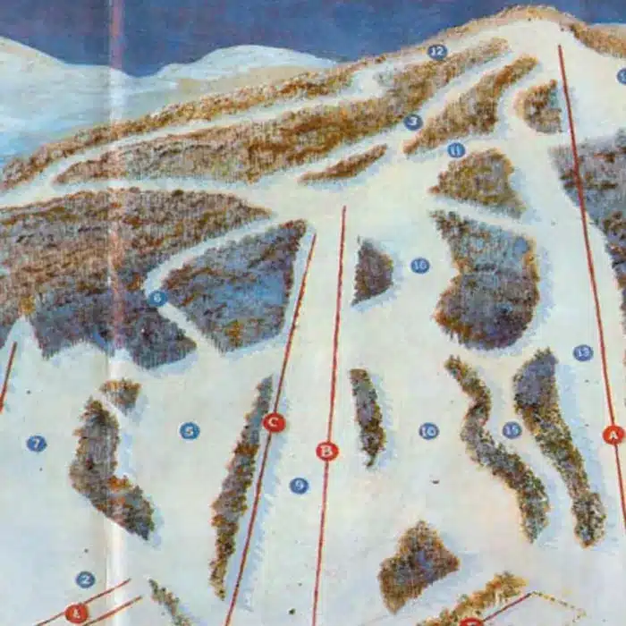 Skiers enjoying a day on the slopes at Bousquet Mountain