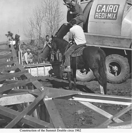 Skiers at Bousquet Mountain