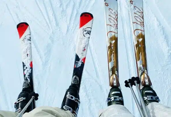 Skiing adventure at Bousquet Mountain