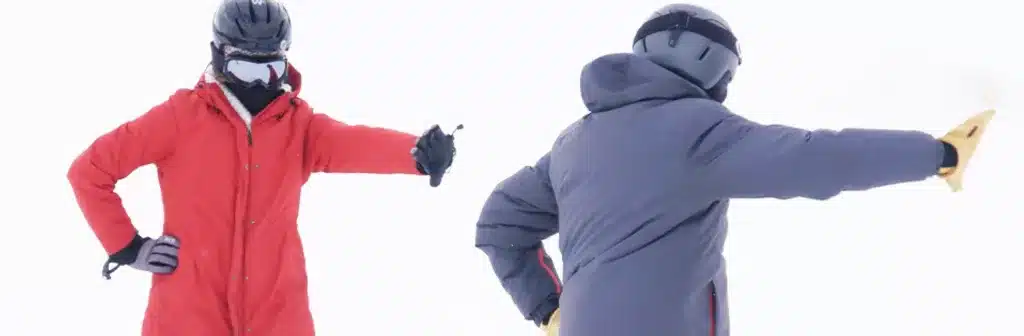 Adult ski lessons at Bousquet Mountain