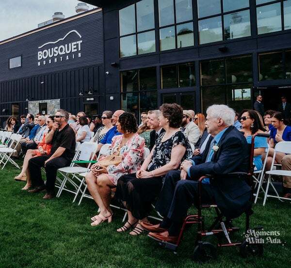Snow-covered trees at Bousquet Mountain
