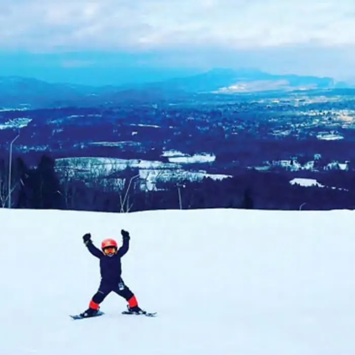 Skiing activities at Bousquet Mountain