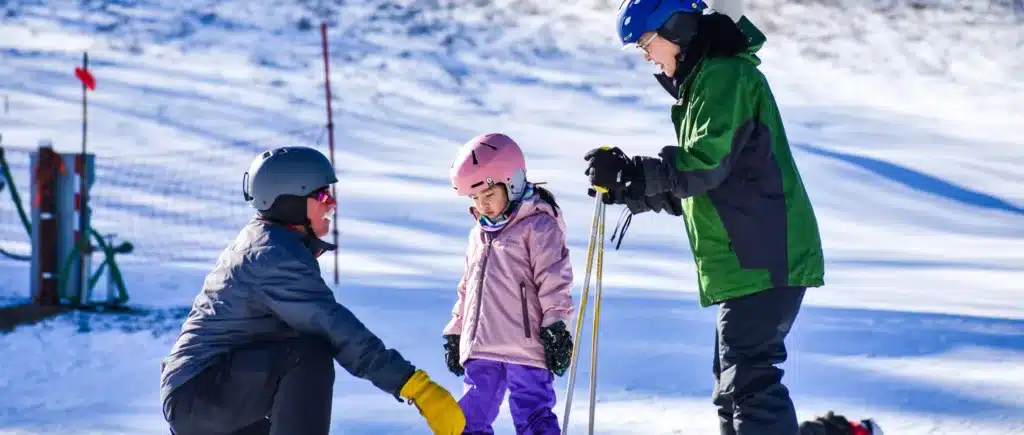 Private ski lessons at Bousquet Mountain