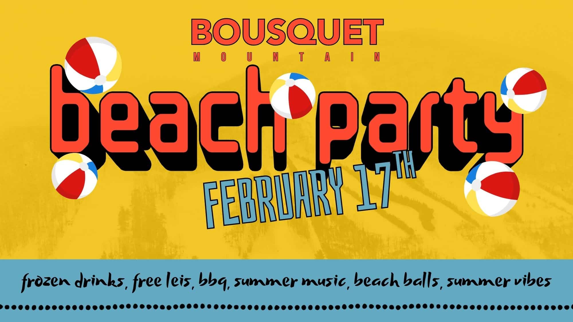 bousquet beach party