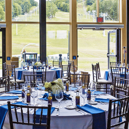 square mountain view hall at bousquet mountain
