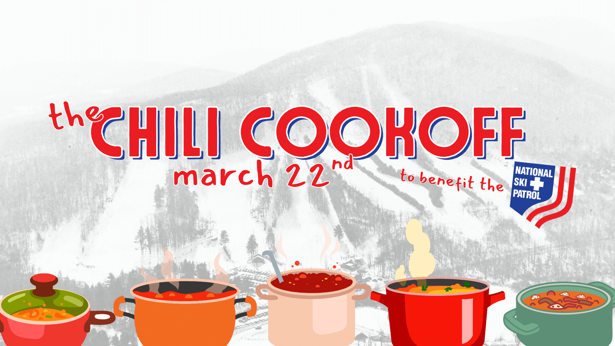 THe Chili COokoff to support the national ski patrol!